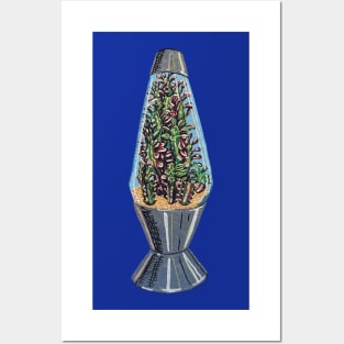 Lava Lamp Terrarium Posters and Art